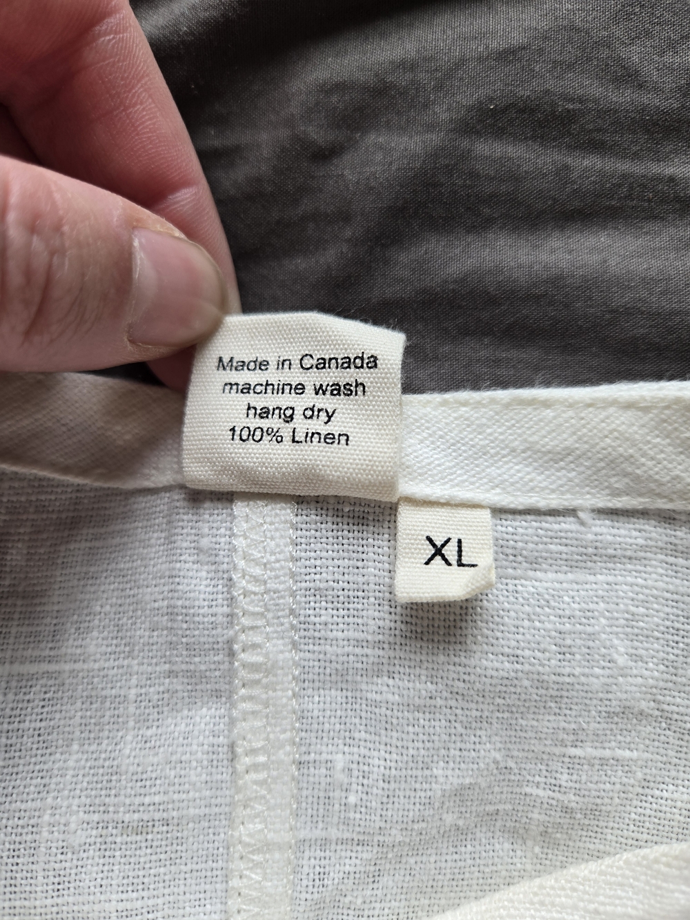 Shelter Gloria Top (White Linen Blouse) - Picture 8 of 9